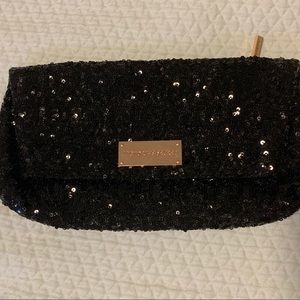 Black Sequin Clutch